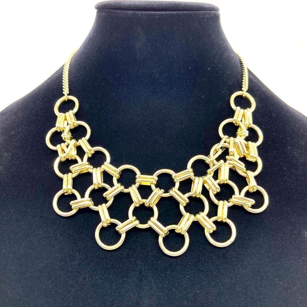 Talbots Collar Linked Necklace
